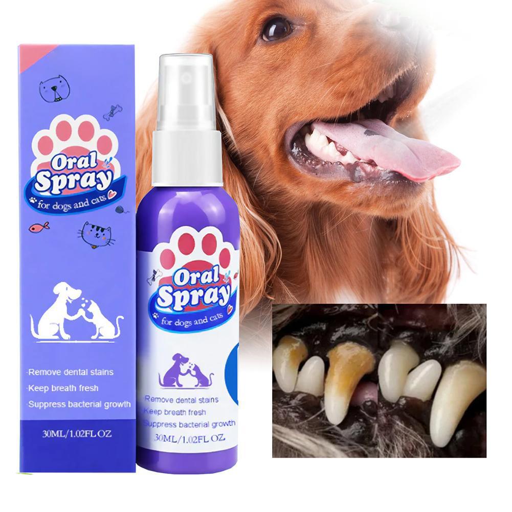 Pet Mouth Spray,Fresh Breath & - огляд і ціна Teeth Whitening Mouthwash