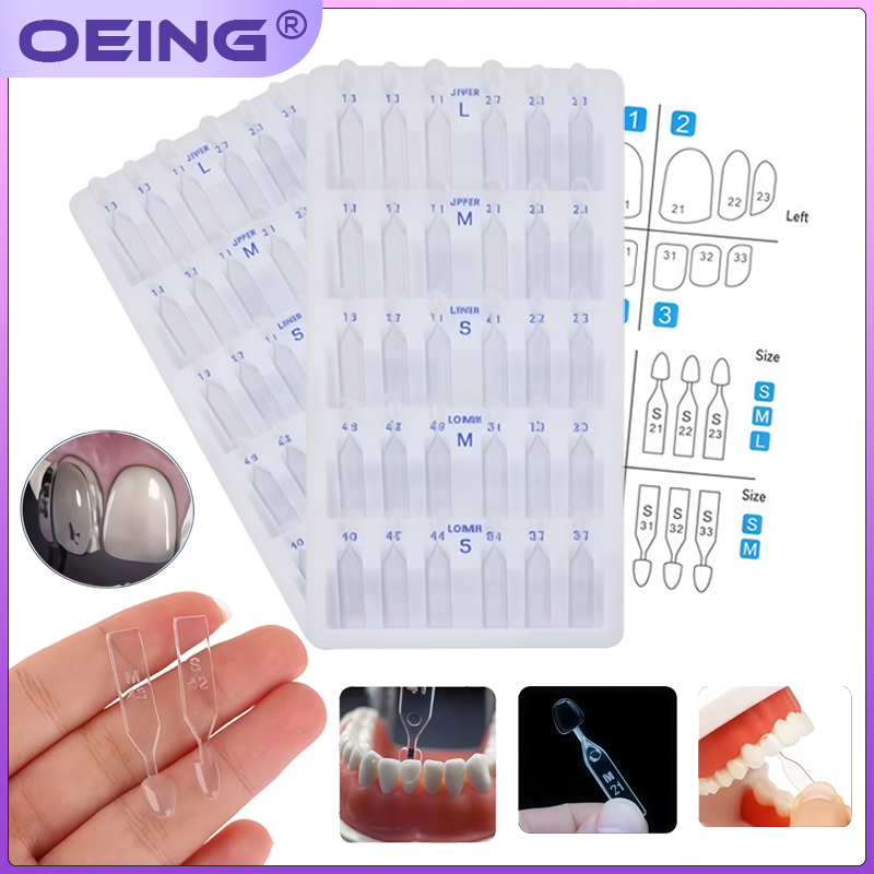 1 Set Dental Veneer Mould Kit  - огляд і ціна Teeth Whitening Moulds