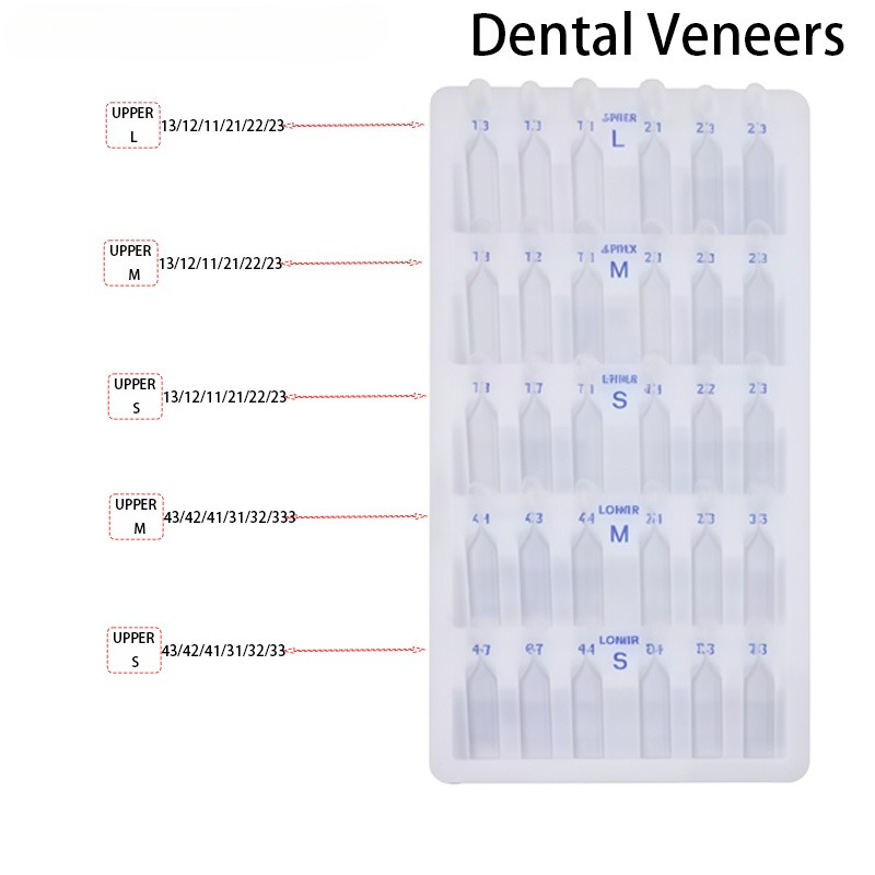 1 Set Dental Veneer Mould Kit  - огляд і ціна Teeth Whitening Moulds