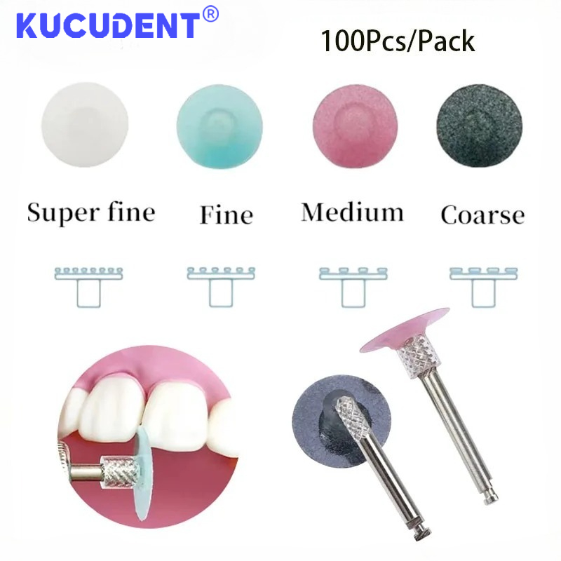 100Pcs Dental Polishing Discs  - огляд і ціна Teeth Whitening Kit